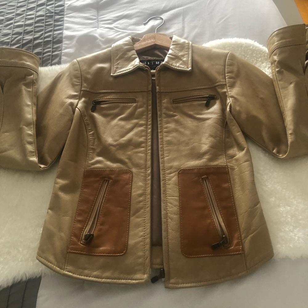 Coat leather